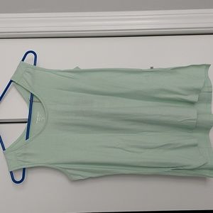 𝅺TOAD&CO Tissue Tank Top Pistachio Green Organic Cotton, sz M, Women's